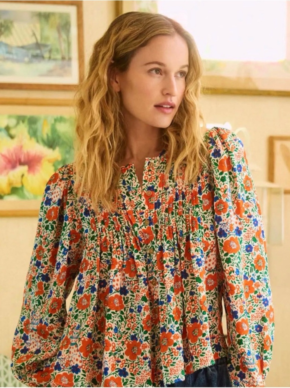 Hunter Bell Daphne Top in Catnap XS